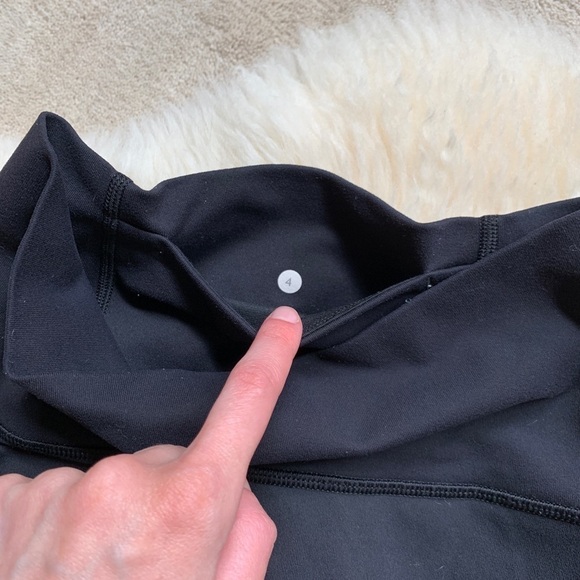 Lululemon High Times Pant *Metta Black Yoga Mesh RARE Leggings - Picture 6 of 12